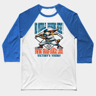 Home Run Hero Duck Baseball T-Shirt